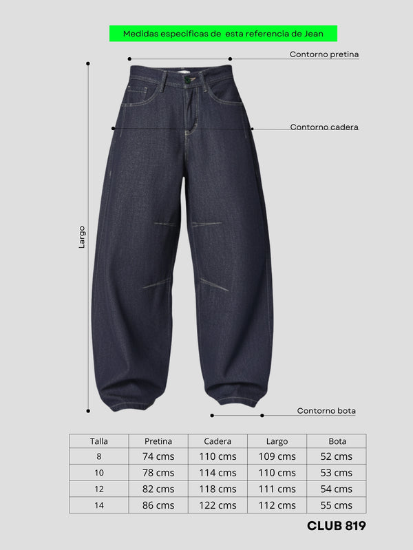 Jean Baggy Slow Burn Industrial