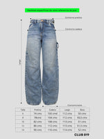 Load image into Gallery viewer, Jean baggy dirty wood
