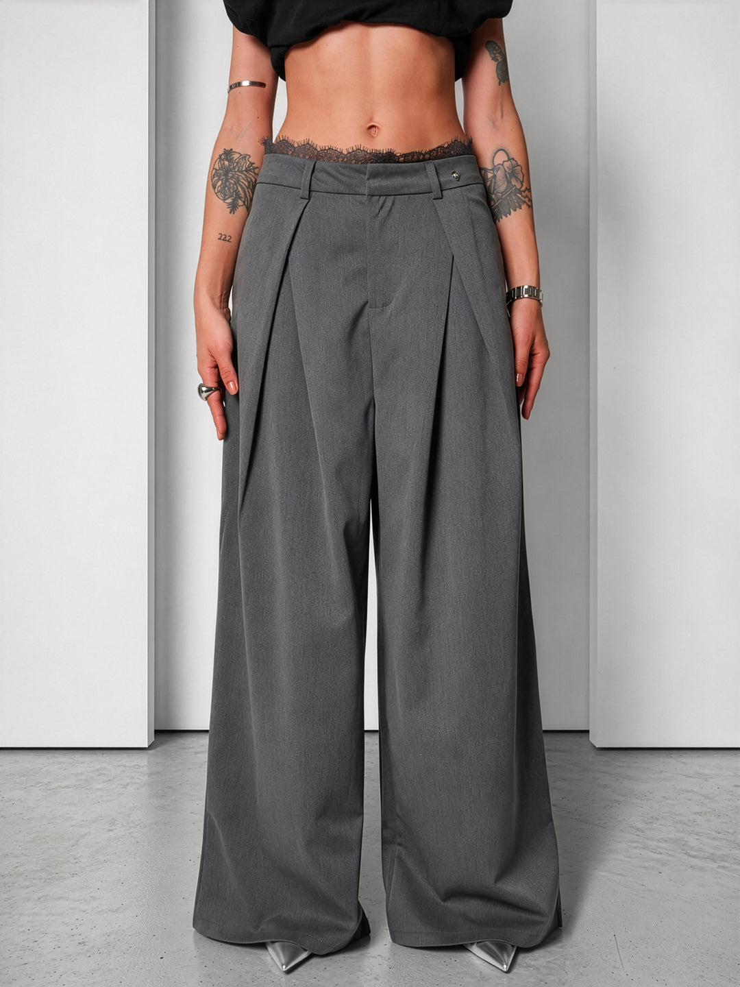 Pantalon prenses affair gris
