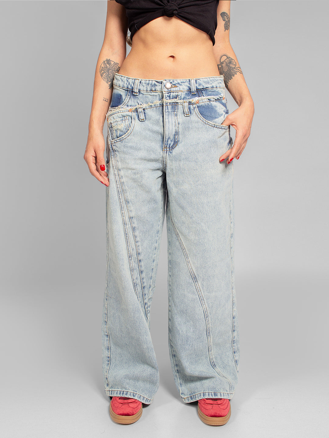 Jean Baggy Over Acid