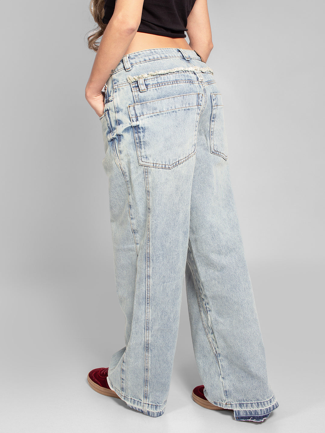 Jean Baggy Over Acid