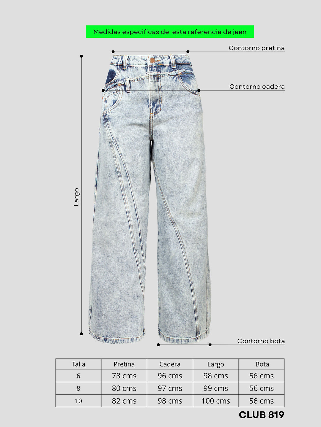 Jean Baggy Over Acid