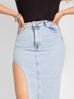 Load image into Gallery viewer, Falda denim Miliana
