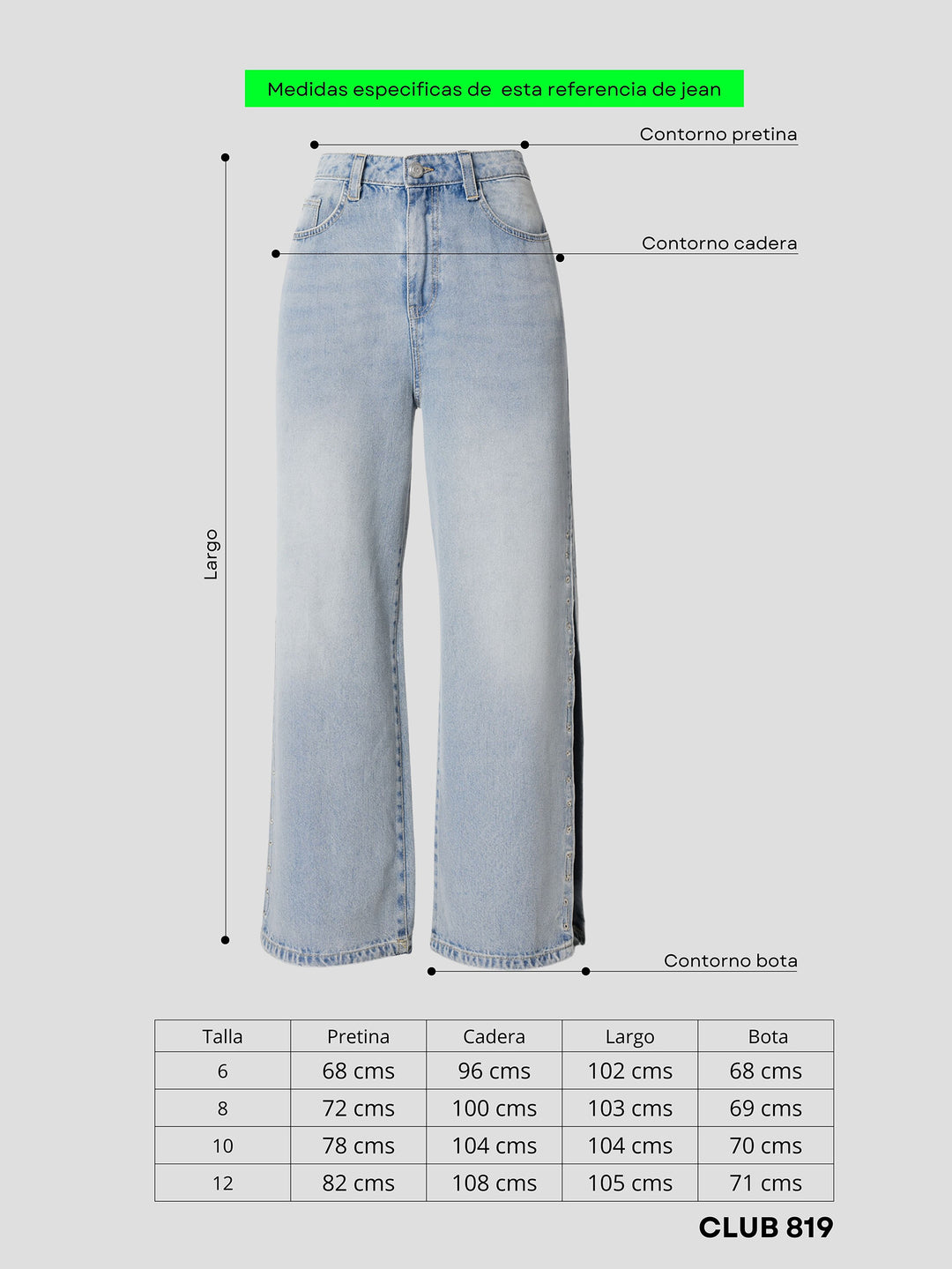Jean Wide Leg Fever