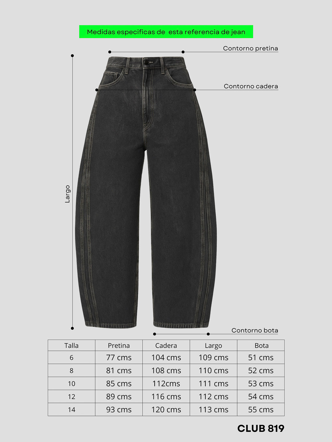 Jean Baggy Halo sporty