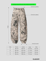 Load image into Gallery viewer, Jean baggy abstract
