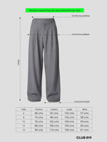 Load image into Gallery viewer, Pantalón Night Pinstripes gris
