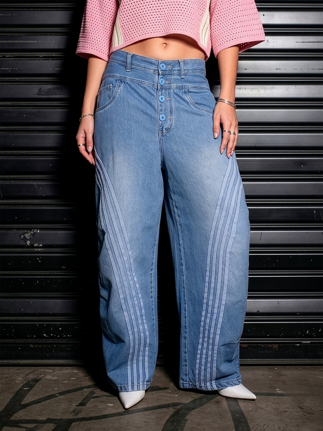 Jean baggy sporty