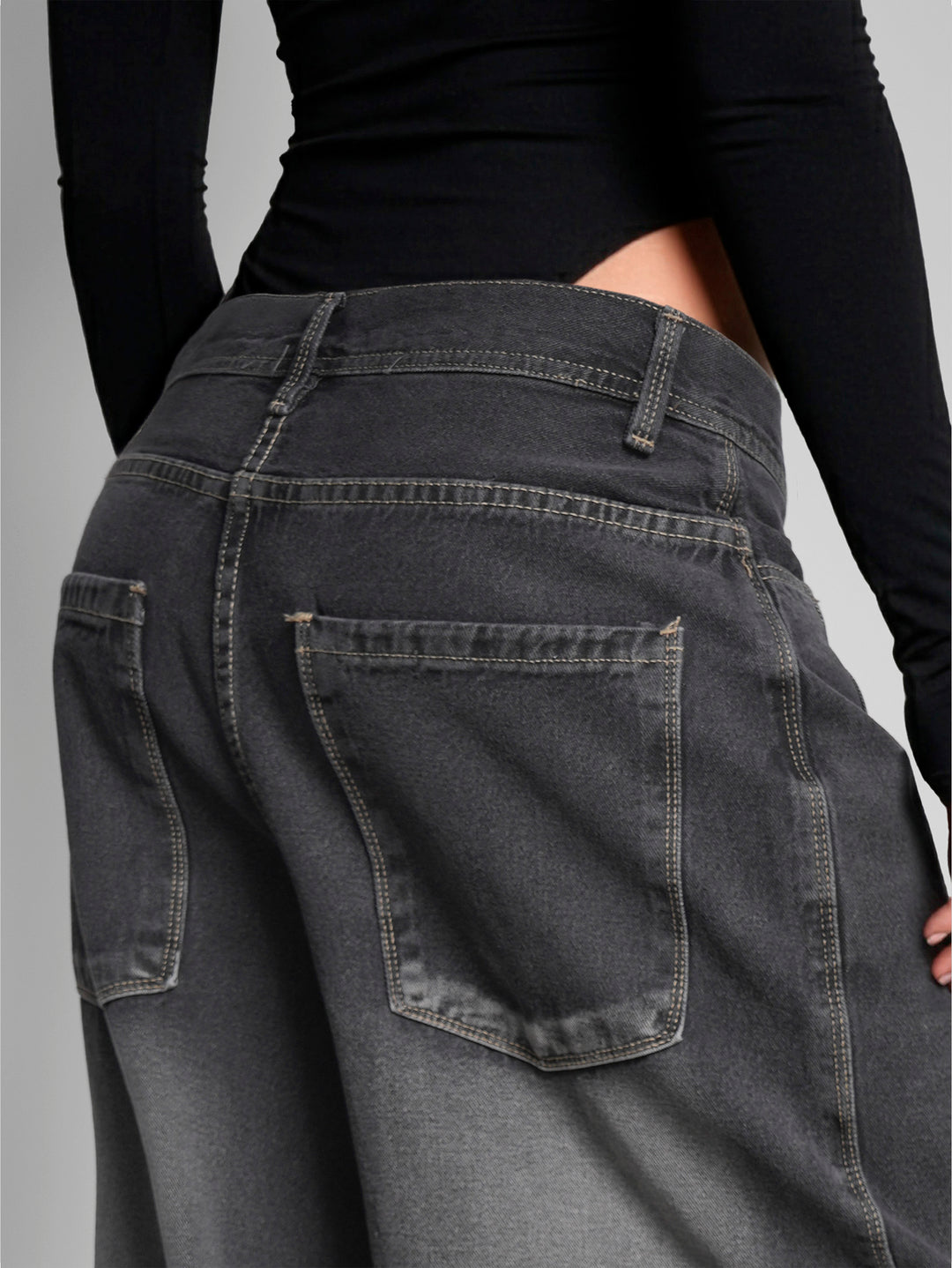 Jean Baggy slow gray