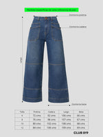 Load image into Gallery viewer, Jean Wide Leg Vinyl

